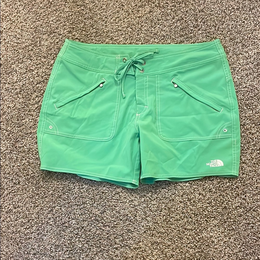The North Face Vibrant Green Casual Shorts